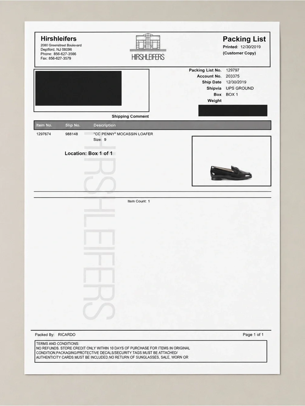 Chanel Black Patent Leather CC Loafers | Size 39 | Dust Bag & Receipt